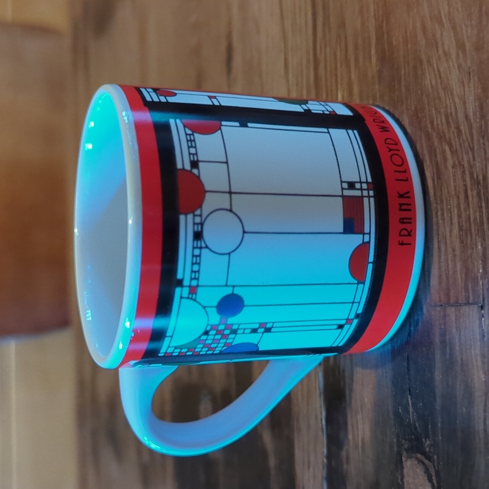 Art Institute of Chicago Frank Lloyd Wright “Window” Espresso Cup. Like New!
